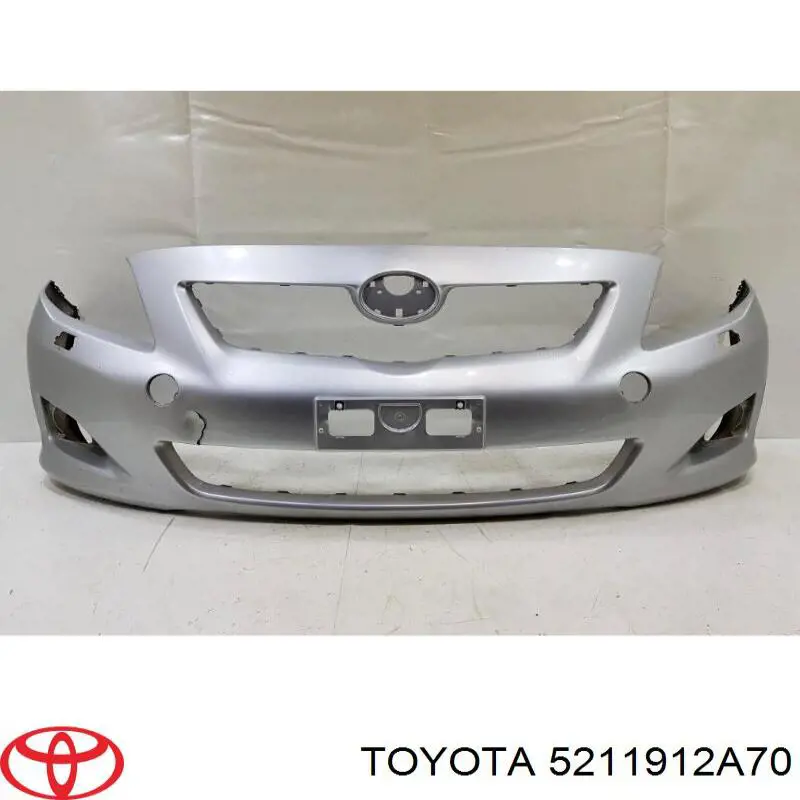 5211912A70 Toyota Бампер передний в сборе