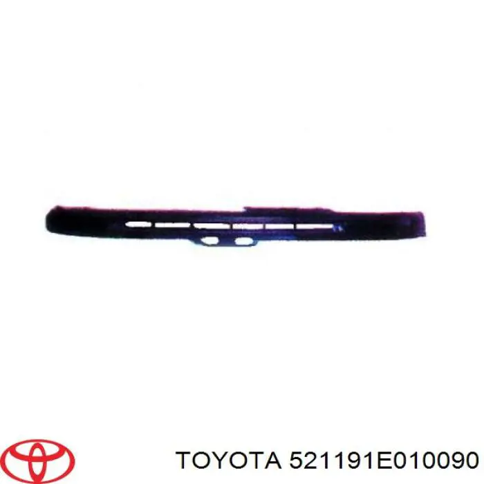 Передний бампер 521191E010090 Toyota