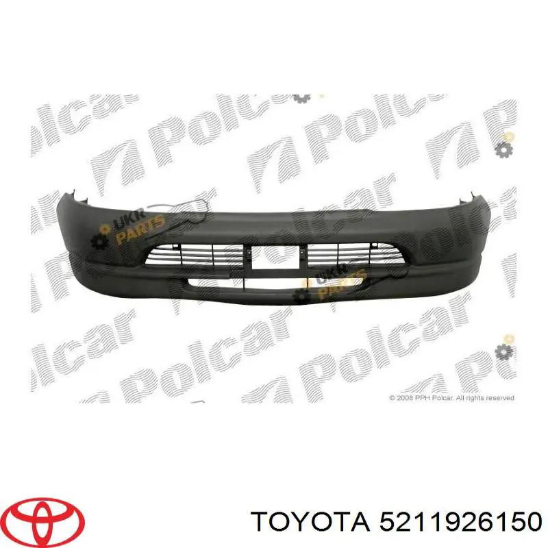 Бампер на авто Toyota Hiace IV автобус (H1, H2) (1995 - 2011) цена, от 175.03 USD