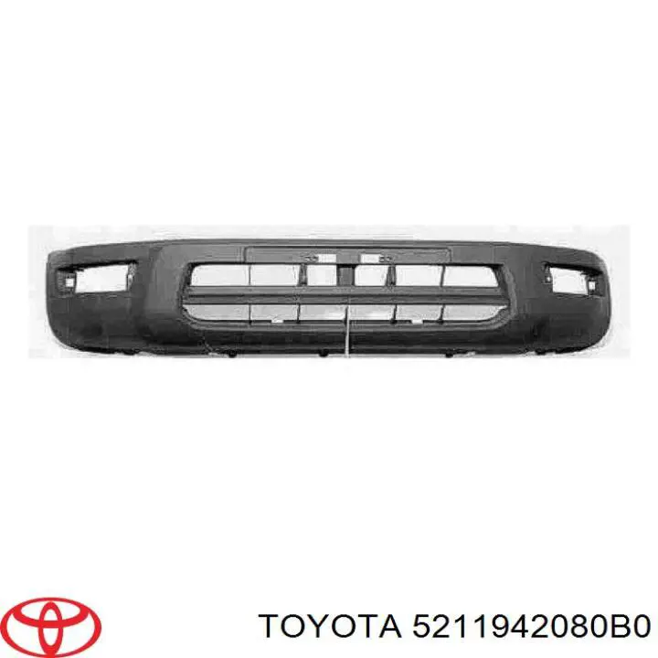 Купить 5211942080B0 Toyota Буфер (бампер) передний