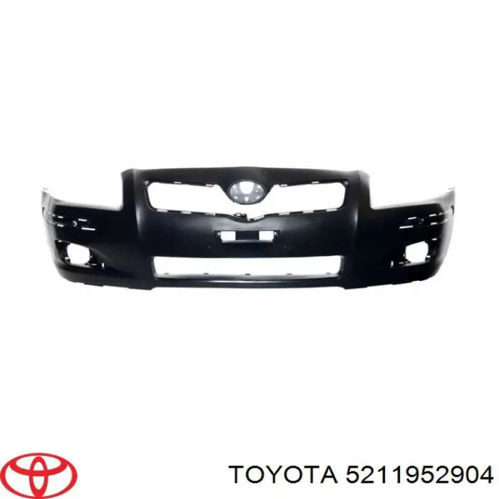 Бампер передний, верхняя часть 5211952904 Toyota