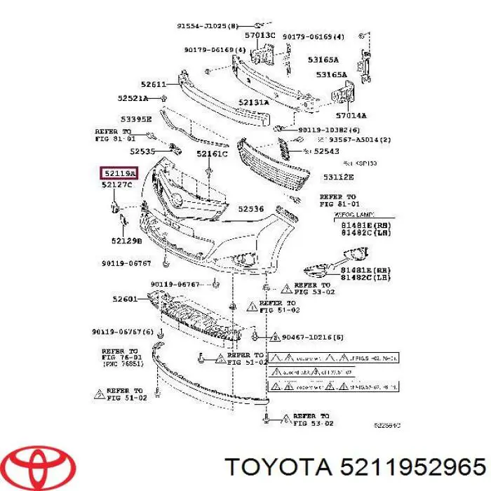5211952965 Toyota