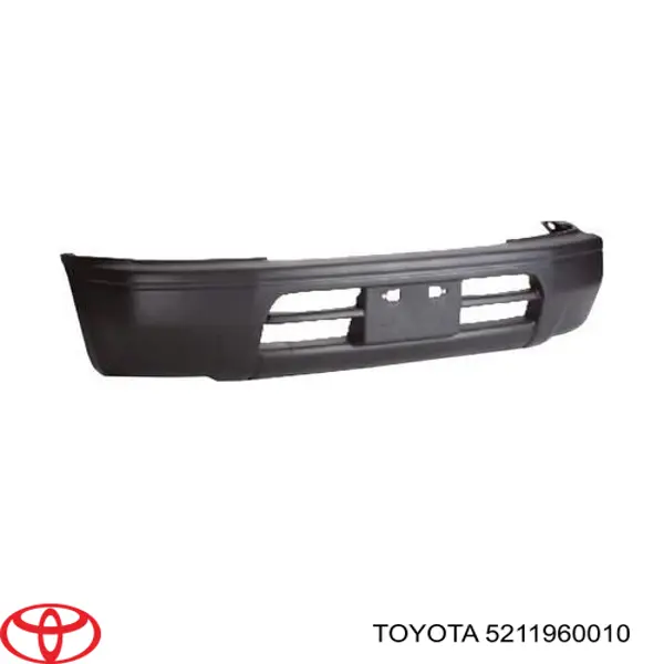 Передний бампер на Toyota Land Cruiser 90 