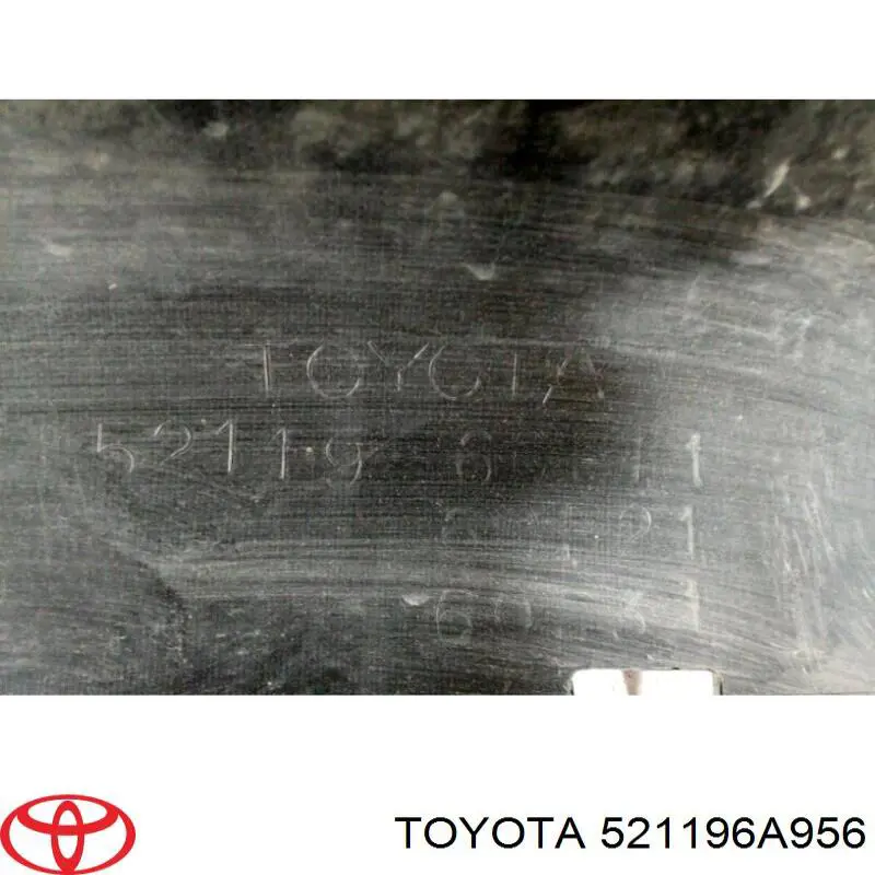 Бампер на авто Toyota 521196A956 цена, от 464.08 USD