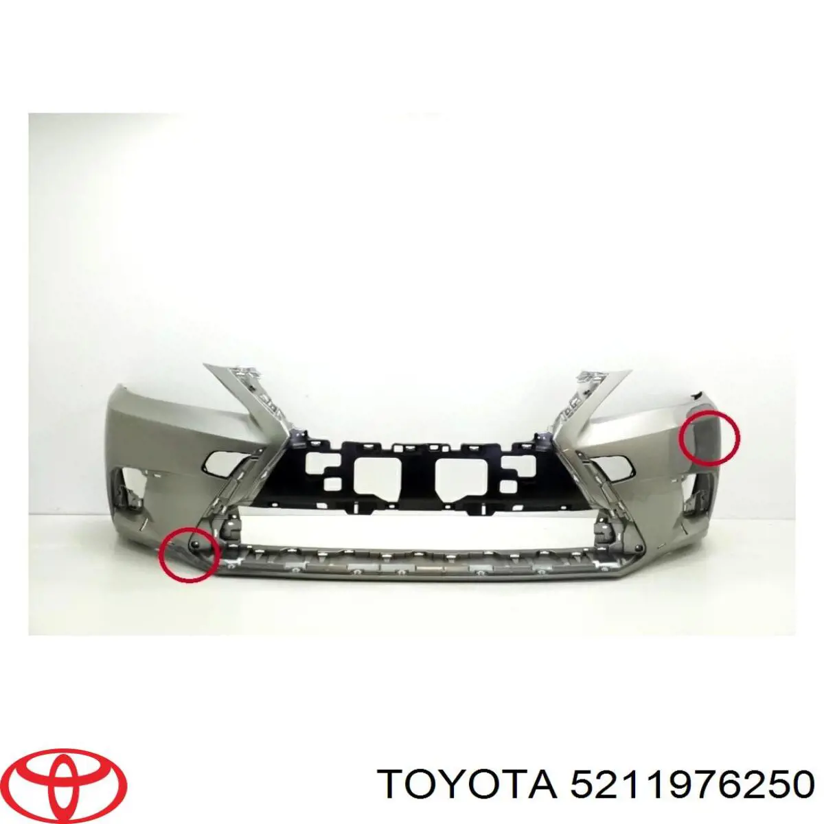 Купить 5211976250 Toyota Буфер (бампер) передний