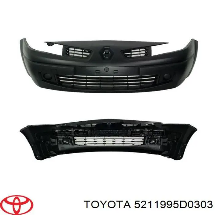 Бампер на авто Toyota Previa минивэн (TCR1, TCR2) (1990 - 2000) цена, от 955.47 USD
