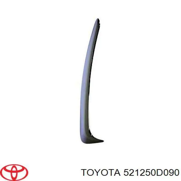 Молдинг бампера переднего правый Toyota 521250D090 цена, от 21.40 USD