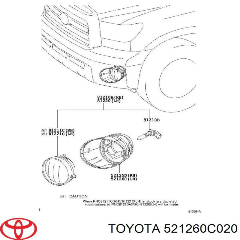 521260C020 Toyota 