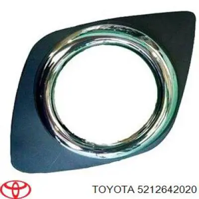 5212642020 Toyota кронштейн крепления противотуманной фары левой