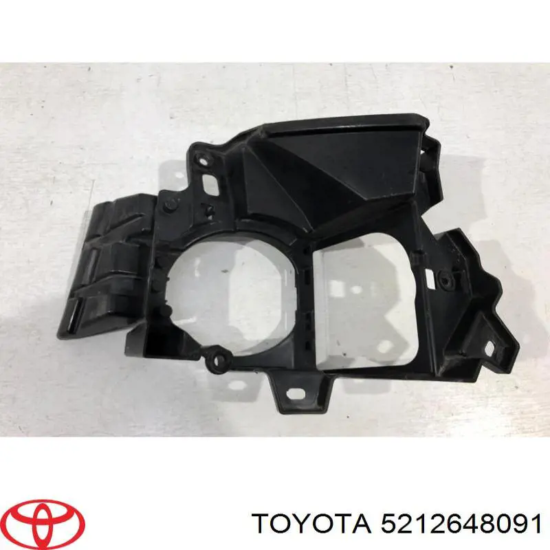 5212648091 Toyota consola de fixação das luzes de nevoeiro esquerdas