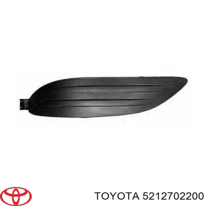 Купить 5212702200 Toyota Заглушка бампера буксировочного крюка передняя правая