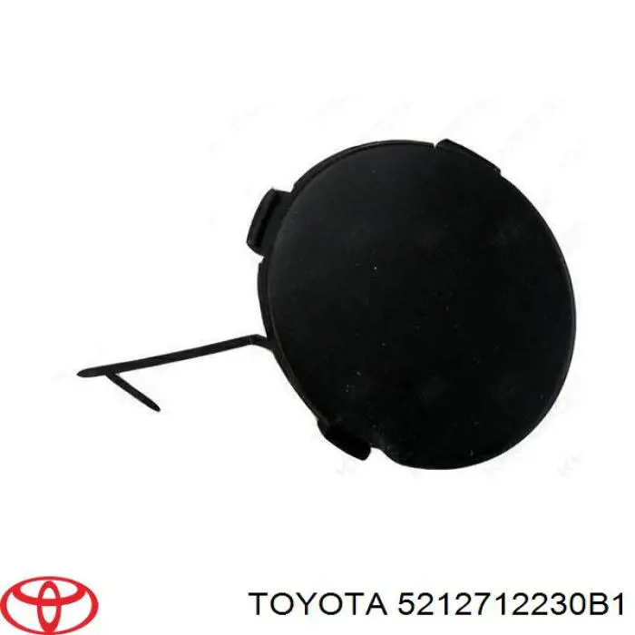 5212712230B1 Toyota заглушка бампера буксировочного крюка передняя правая