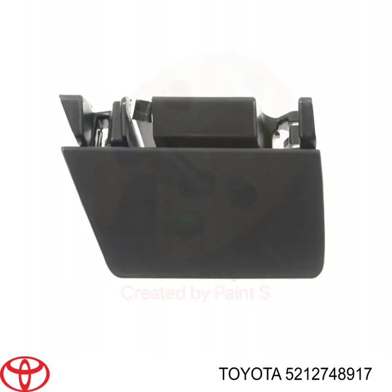 5212748917 Toyota заглушка бампера буксировочного крюка передняя правая
