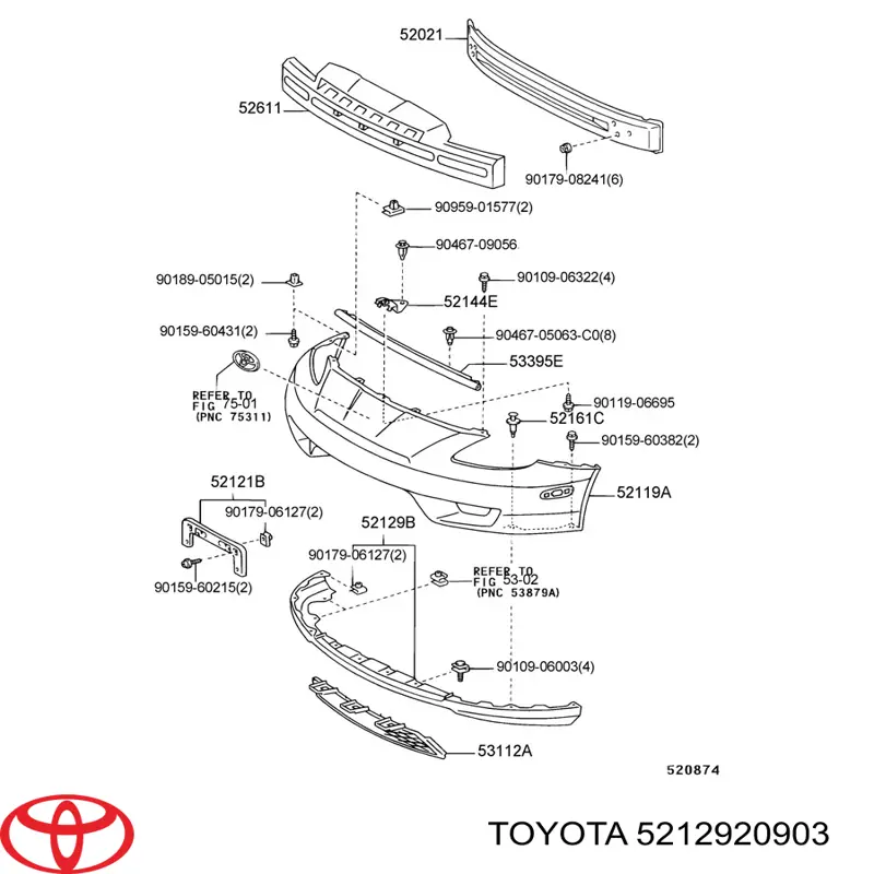 5212920903 Toyota 
