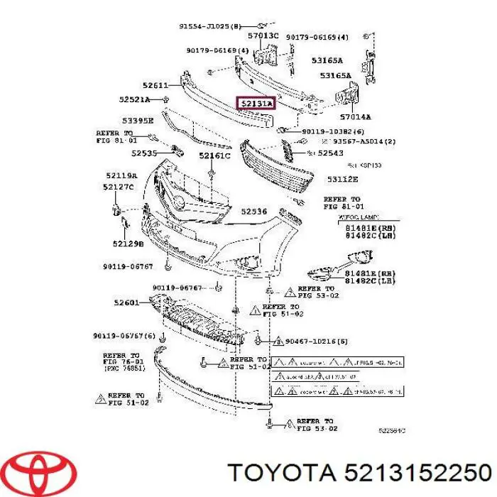 5213152250 Toyota