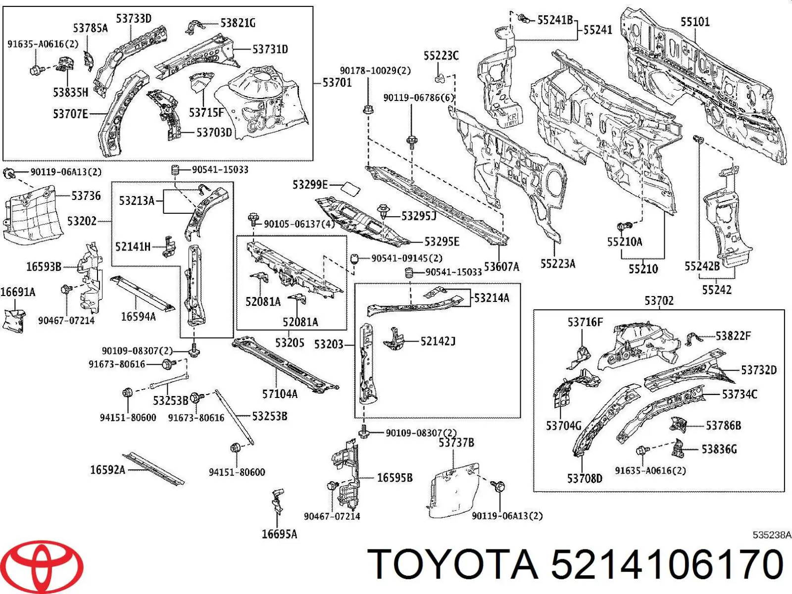  5214106170 Toyota