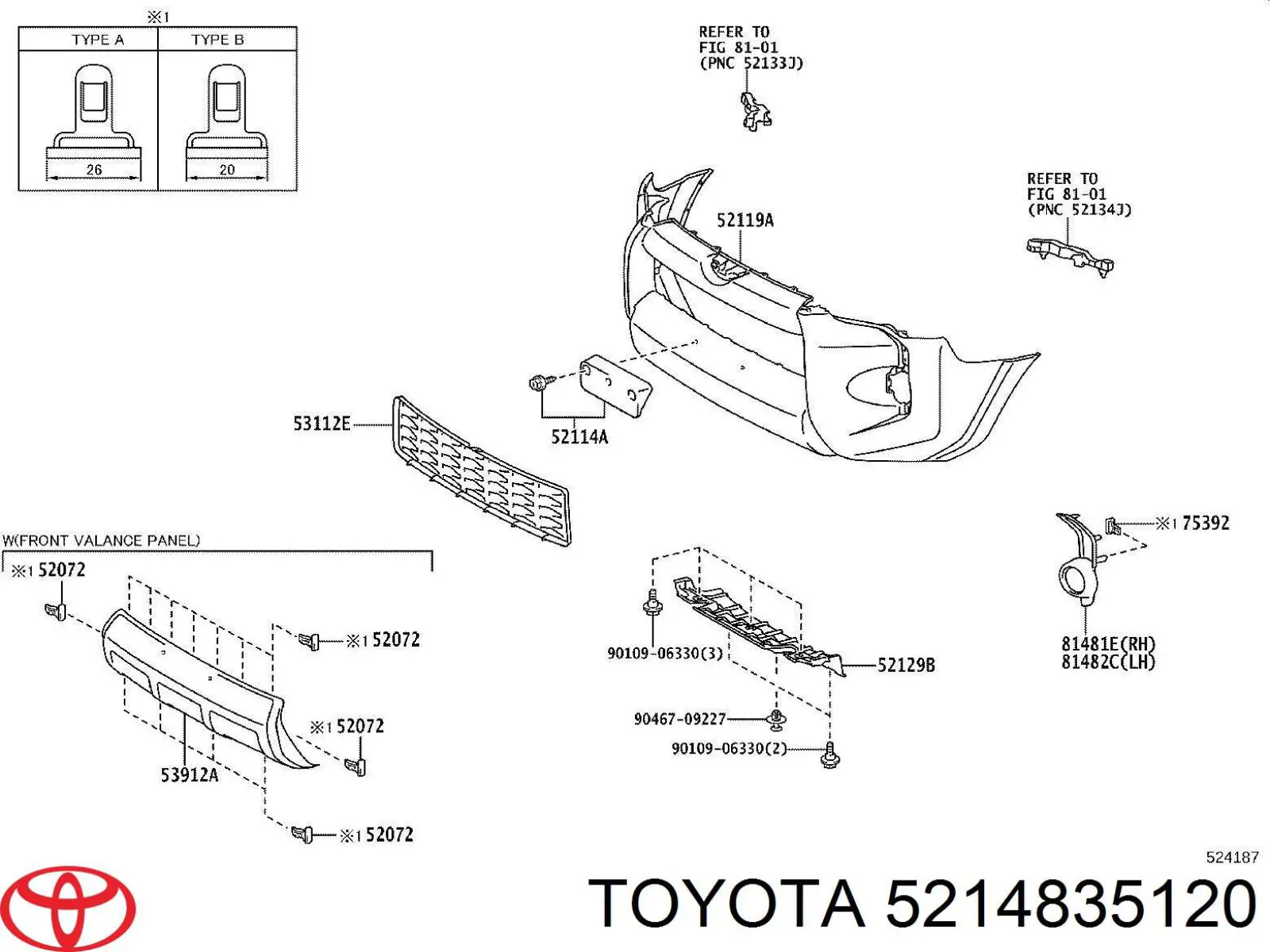  5214835120 Toyota