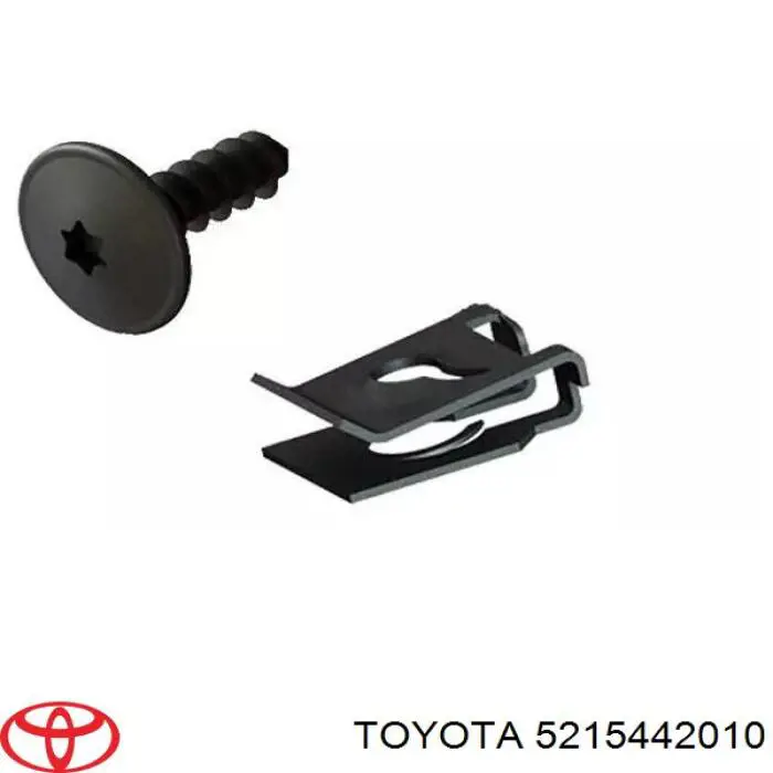 Пистон крепления подкрылка переднего крыла Toyota 5215442010 цена, от 0.64 USD