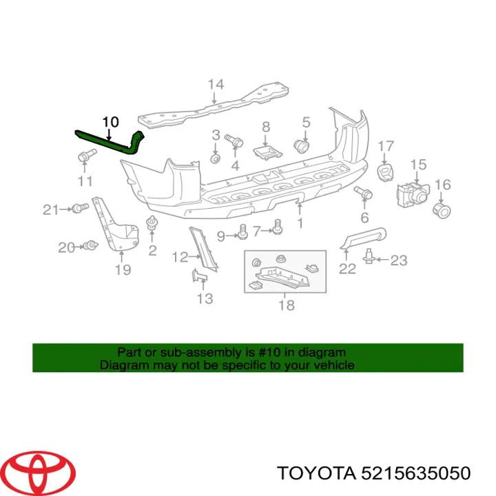 5215635050 Toyota 