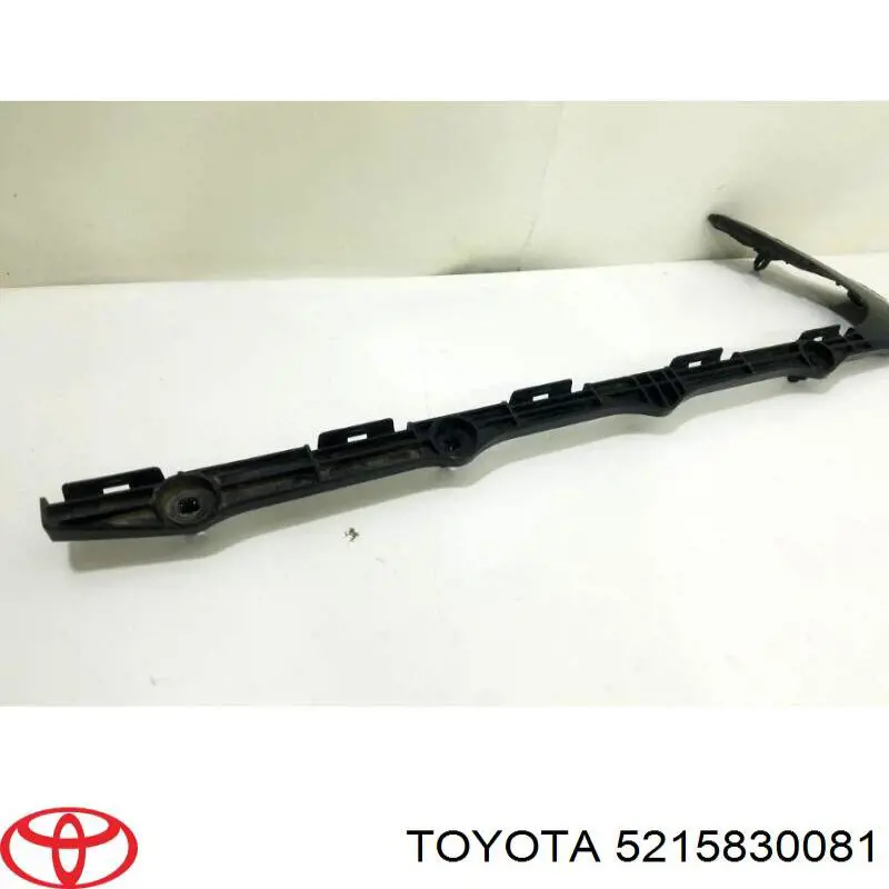 5215830081 Toyota consola esquerda do pára-choque traseiro externo