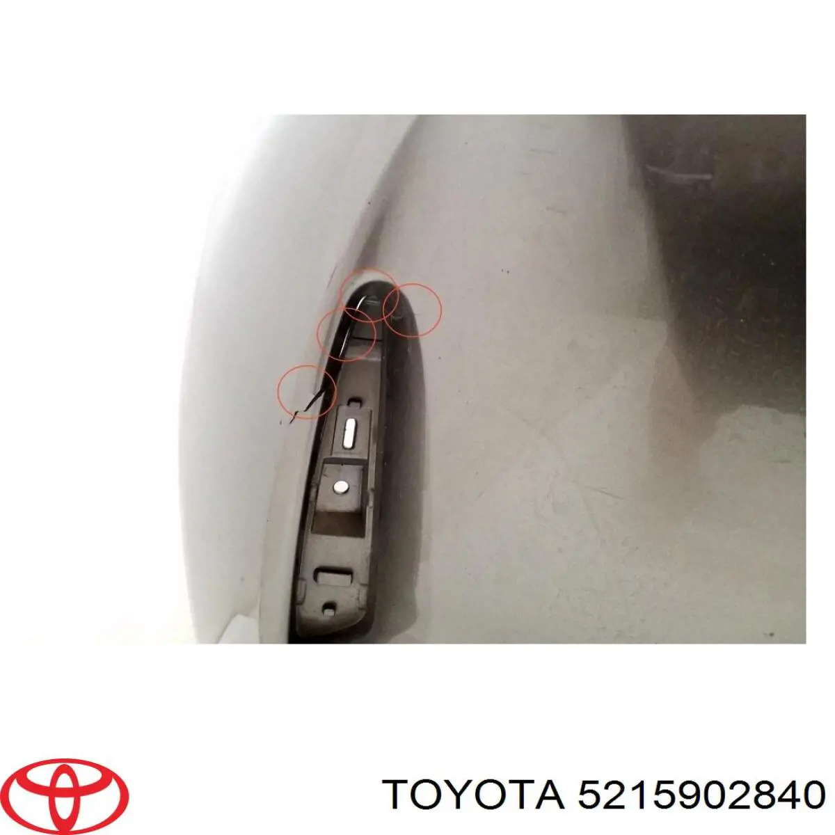 Купить 5215902840 Toyota Задний бампер