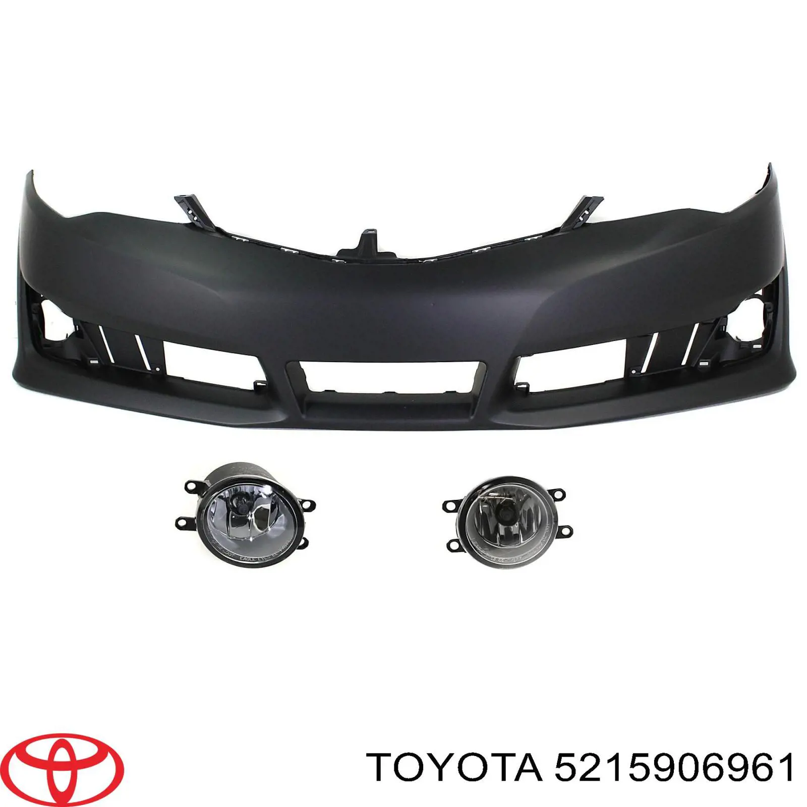 5215906964 Toyota pára-choque traseiro