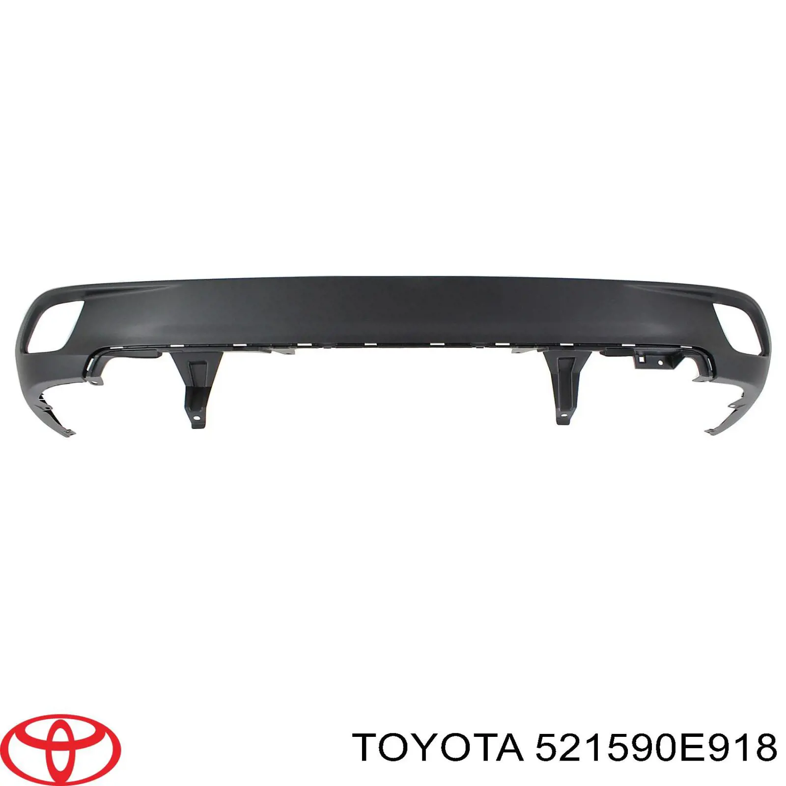 521590E918 Toyota pára-choque traseiro