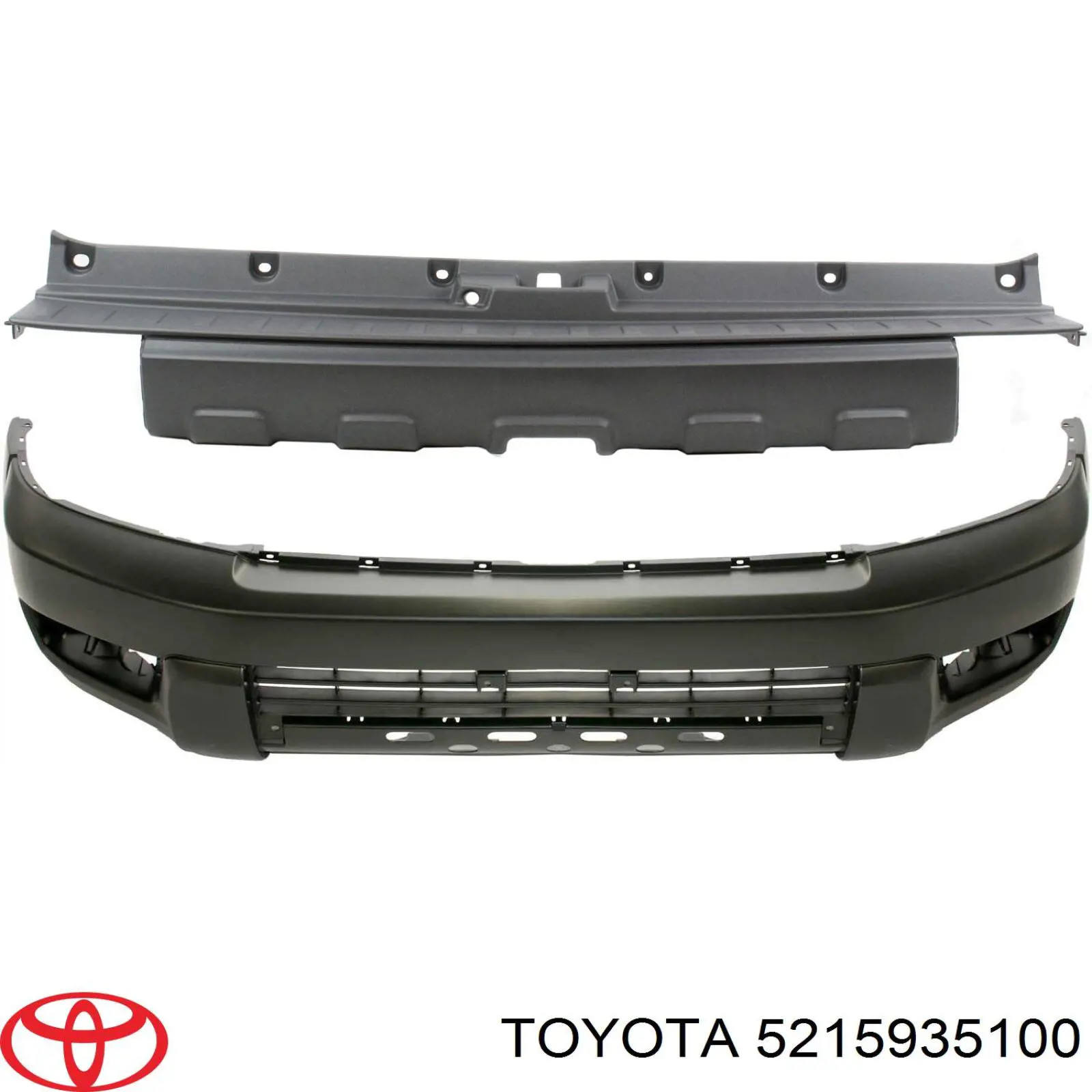 Купить 5215935100 Toyota Бампер задний, центральная часть