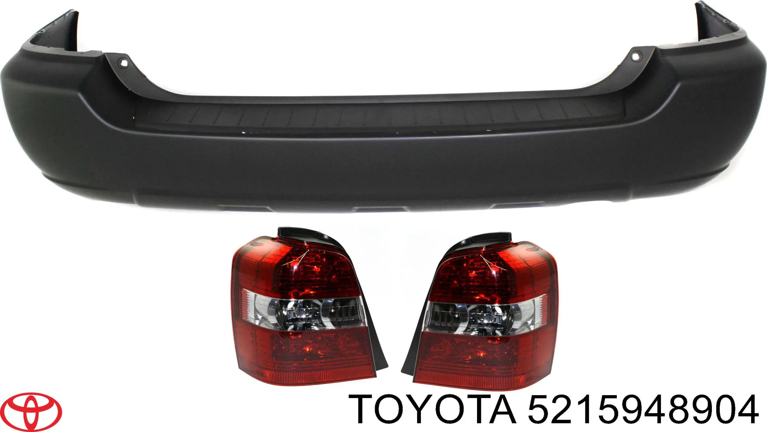 Бампер задний SAT STTYG1087A0 цена, от 50.73 USD