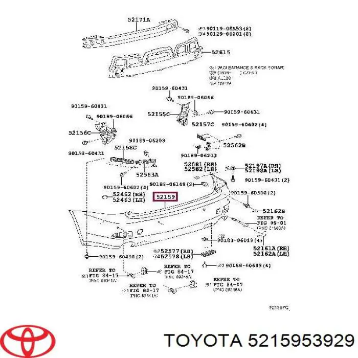 5215953929 Toyota 