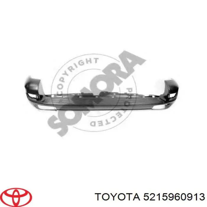 5215960913 Toyota Задний бампер