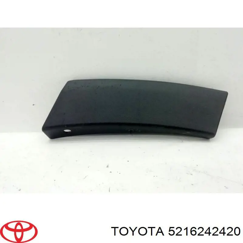 Placa sobreposta do pára-choque traseiro esquerdo para Toyota RAV4 (A4)