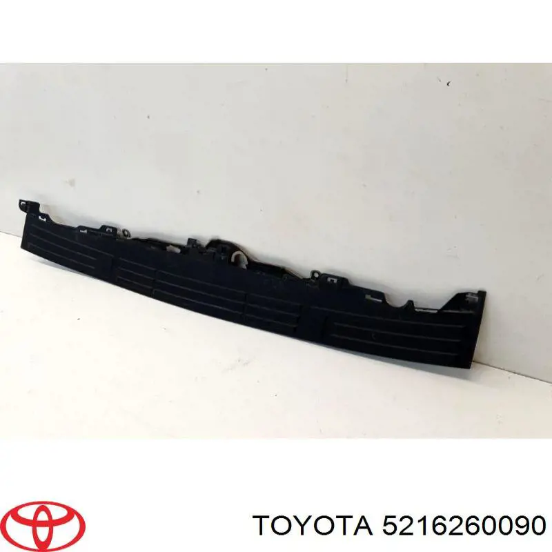 Placa sobreposta do pára-choque traseiro para Toyota Land Cruiser (J150)