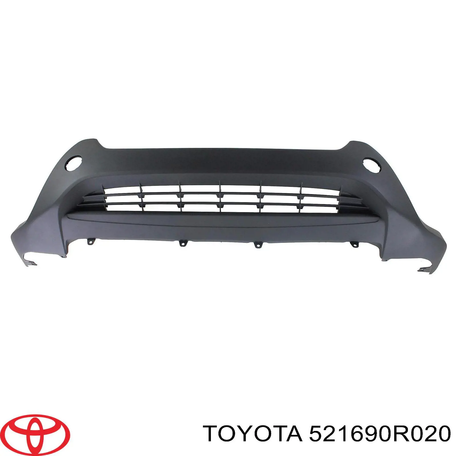 521690R020 Toyota бампер задний, нижняя часть