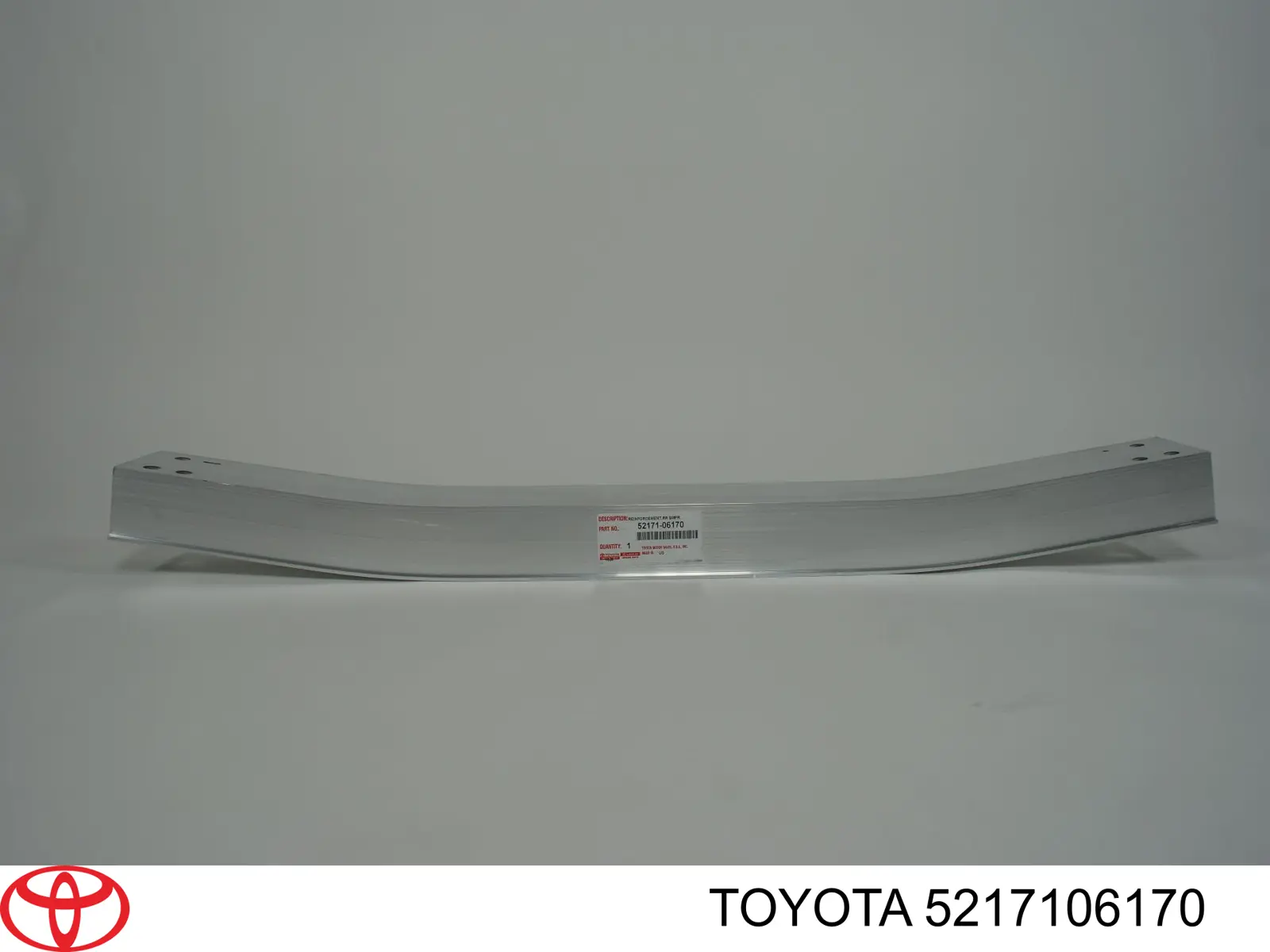 5217106170 Toyota reforçador do pára-choque traseiro