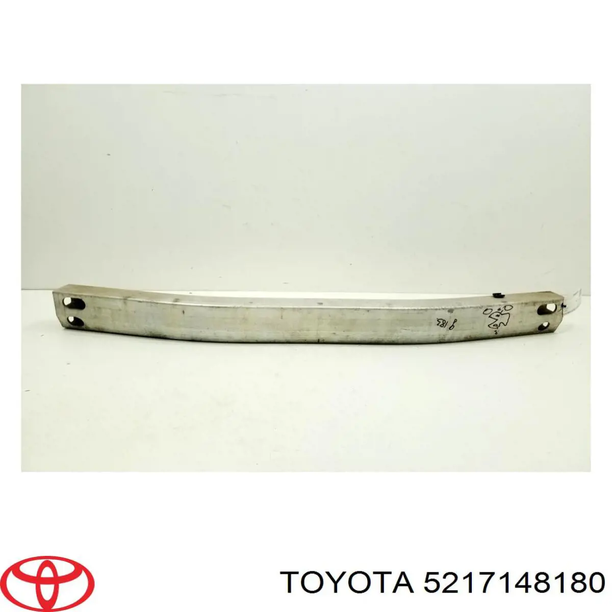 Reforçador do pára-choque traseiro para Lexus RX 270/350/450H AGL10, GGL15, GYL15