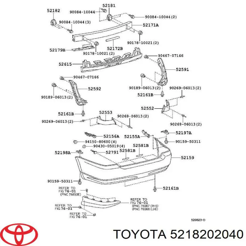  5218202040 Toyota