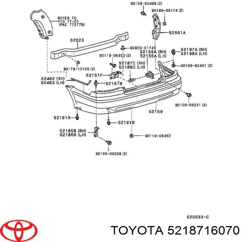  5218716070 Toyota