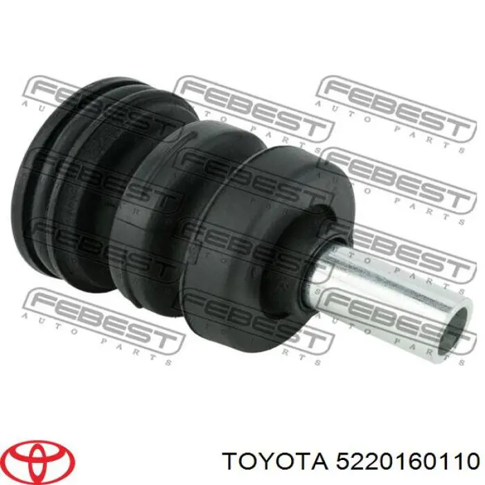 5220160110 Toyota подушка рамы (крепления кузова)