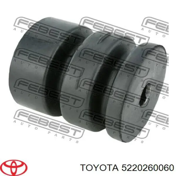 5220260060 Toyota coxim de chassi (de fixação de carroçaria)