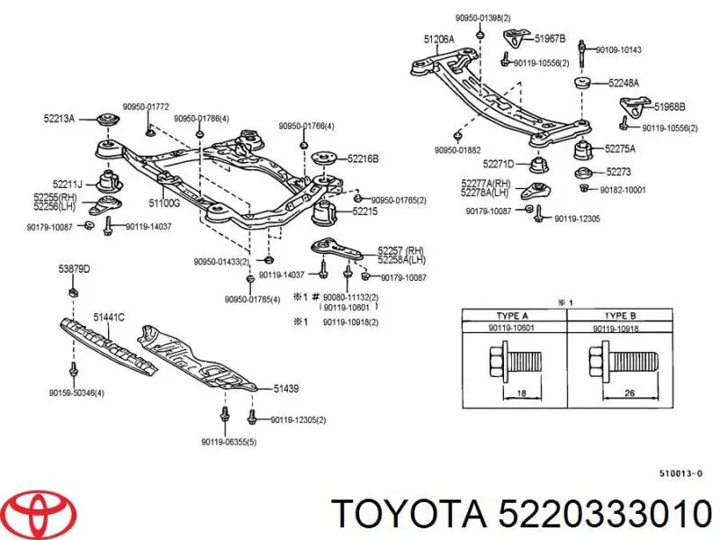  5220333010 Toyota