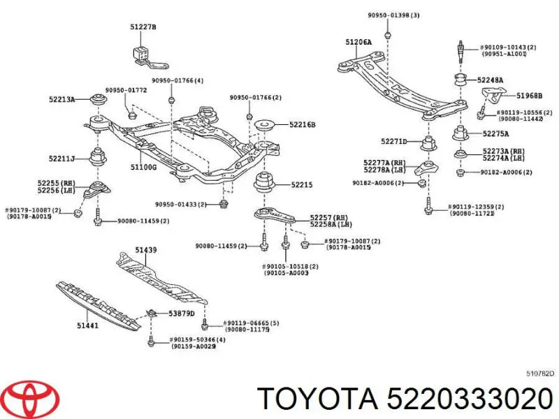  5220333020 Toyota