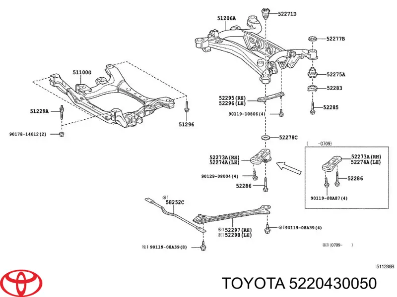 5220430050 Toyota 