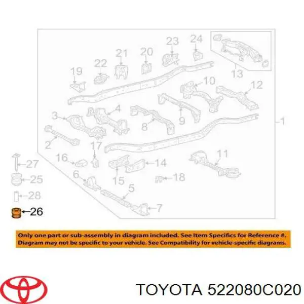  522080C020 Toyota