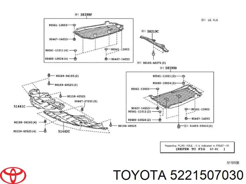 5221507030 Toyota 