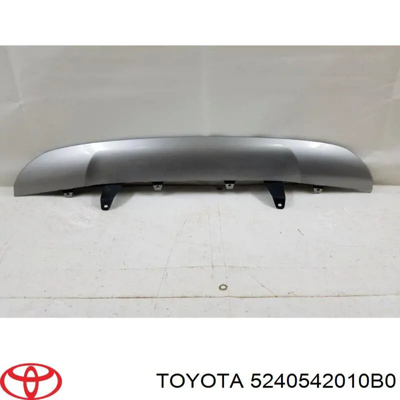 Placa sobreposta do pára-choque traseiro para Toyota RAV4 (A4)