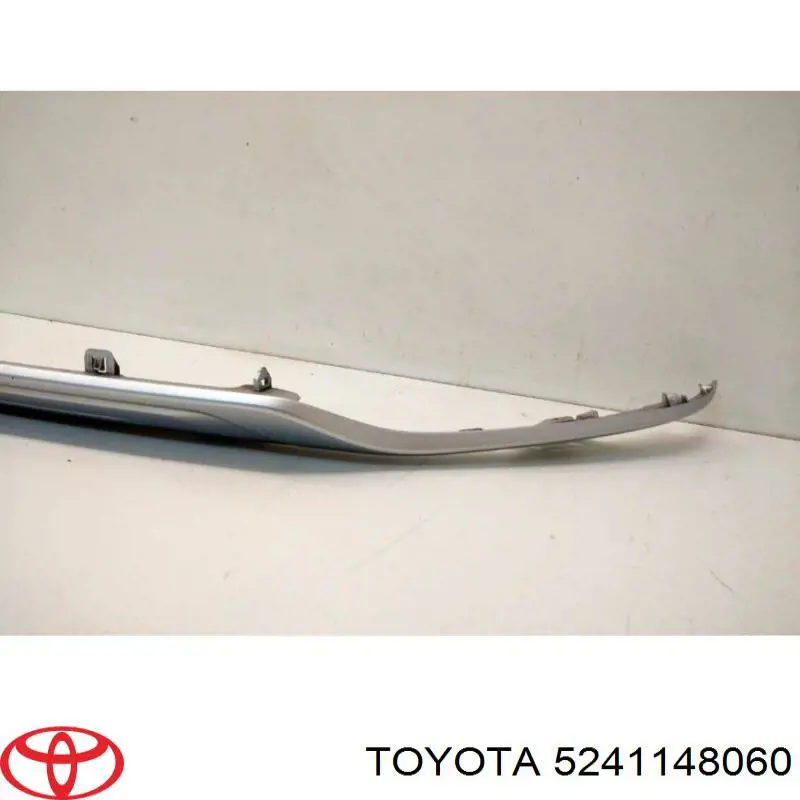 5241148060 Toyota placa sobreposta do pára-choque dianteiro