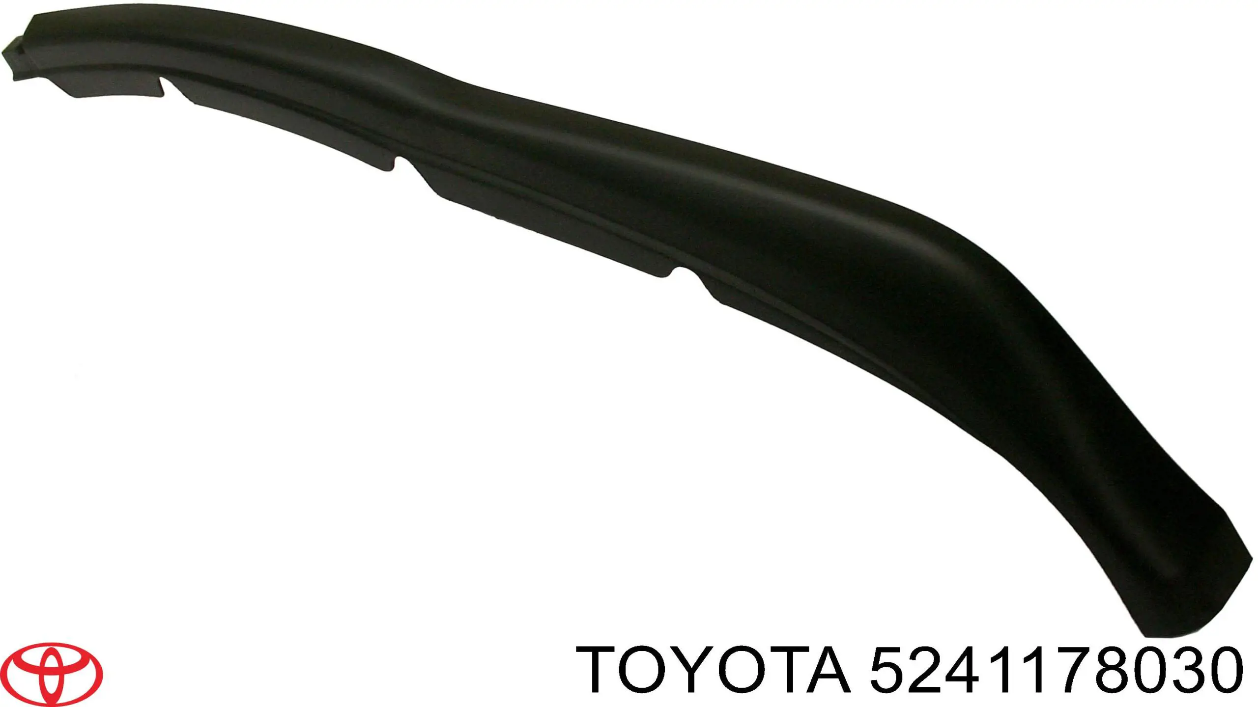 5241178030 Toyota placa sobreposta do pára-choque dianteiro