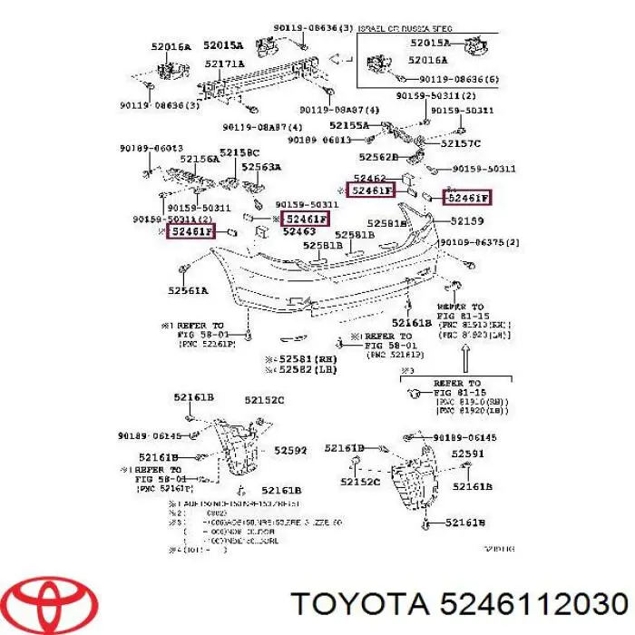 Уплотнитель капота на Toyota Corolla E15