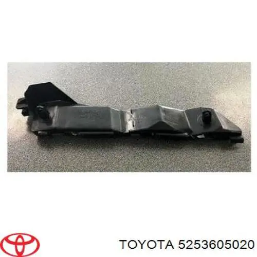 Soporte de guía para parachoques delantero, izquierdo 5253605020 Toyota